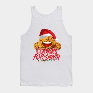 Cookies For Santa Funny Christmas Tank Top